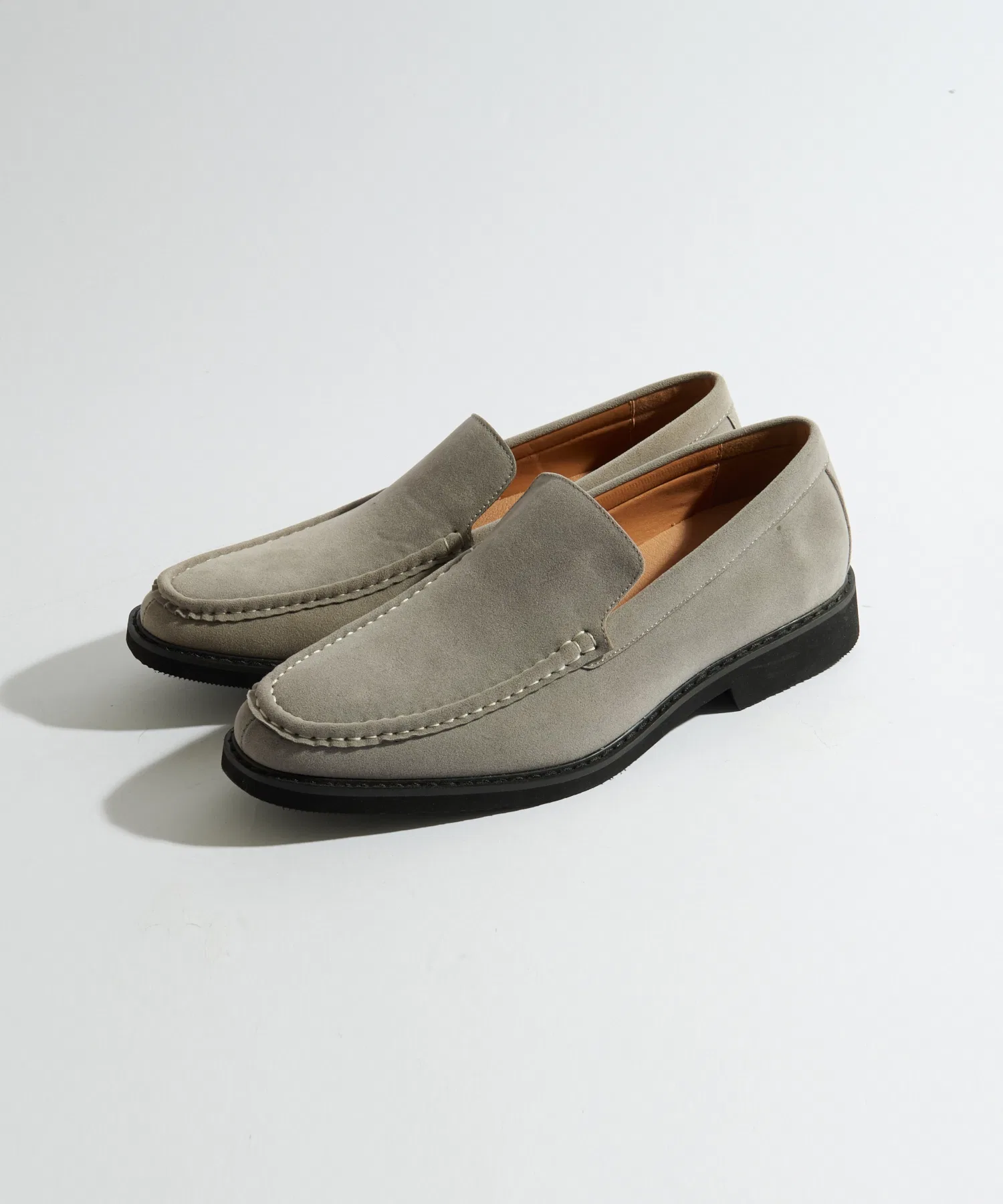 Унисекс лоферы из искусственной кожи ABAHOUSE GRAY коричневые — фото 3