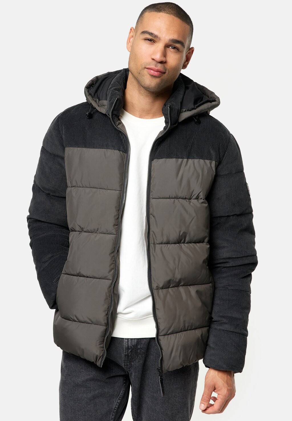 

Куртка зимняя INLOCKLY INDICODE JEANS, цвет raven