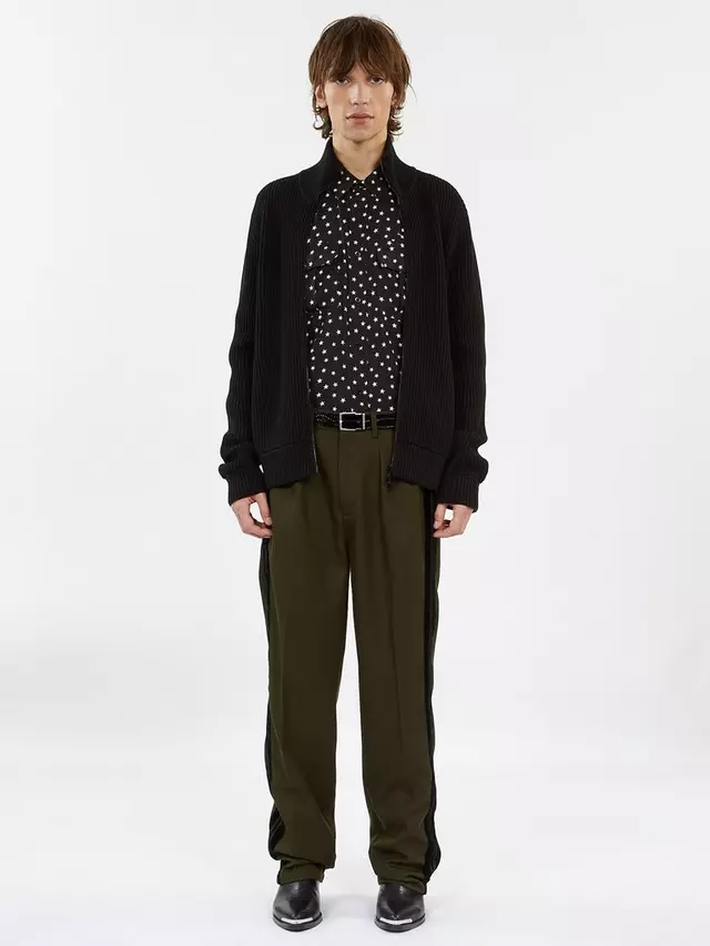 

Кардиган THE KOOPLES Cotton Zip Neck, черный