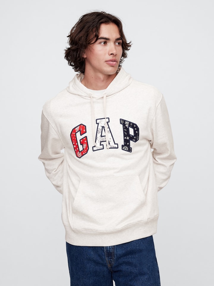 

Толстовка с капюшоном GAP, серый