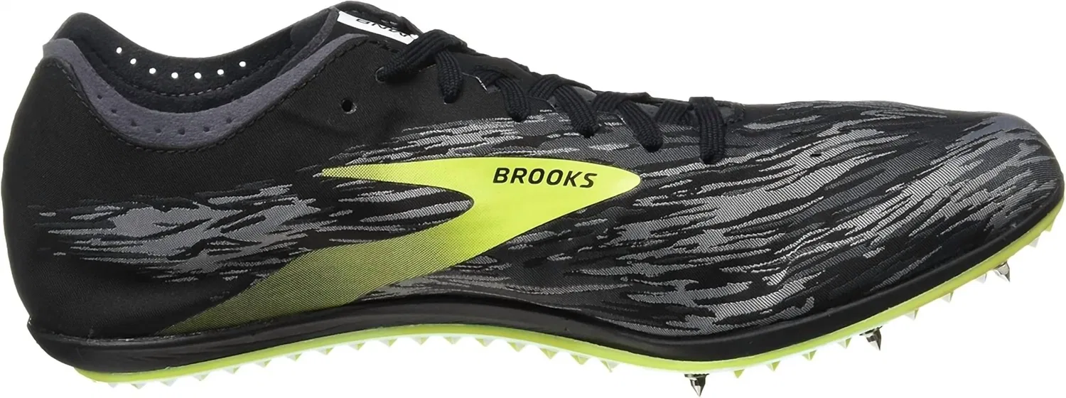 Мужские кроссовки Elmn8 V5 в черно-серо-зеленом цвете BROOKS, Black/Gray/Green