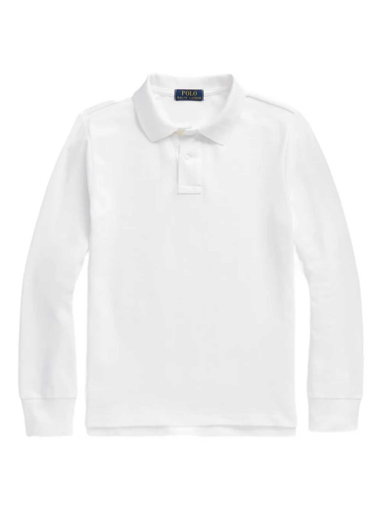 

POLO RALPH LAUREN KIDS рубашка поло с короткими рукавами, белый