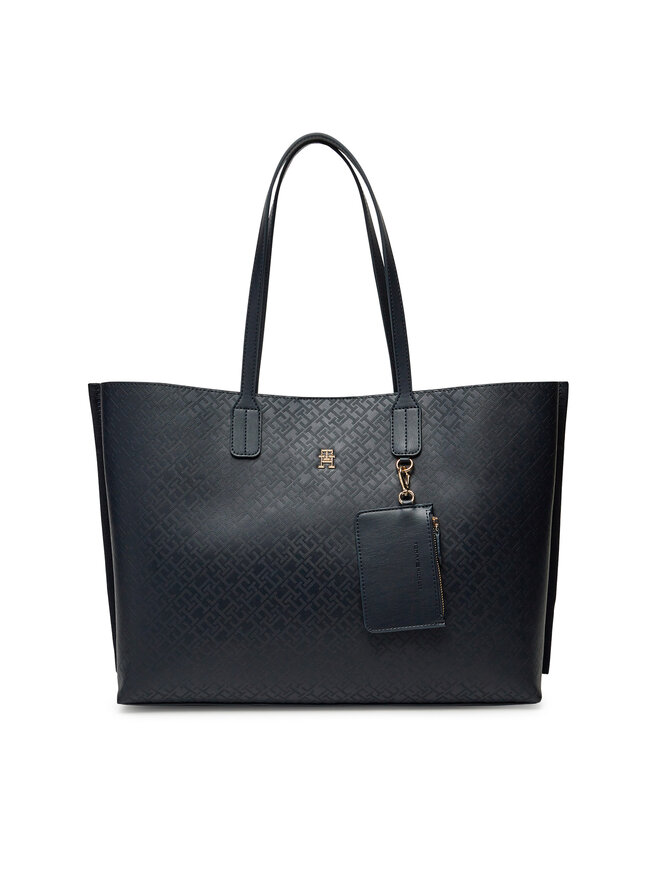 

Сумочка Th Distinct Tote Mono AW0AW17195 Tommy Hilfiger, синий