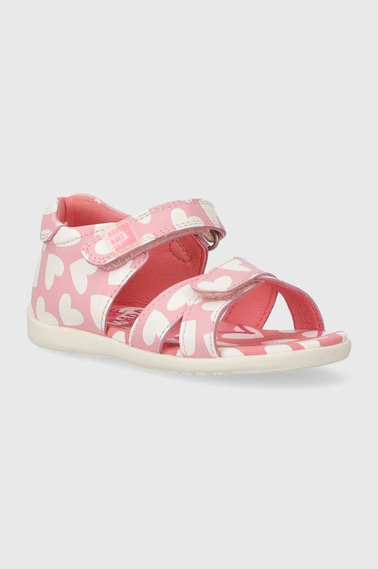 

Agatha Ruiz de la Prada Детские кожаные сандалии, розовый