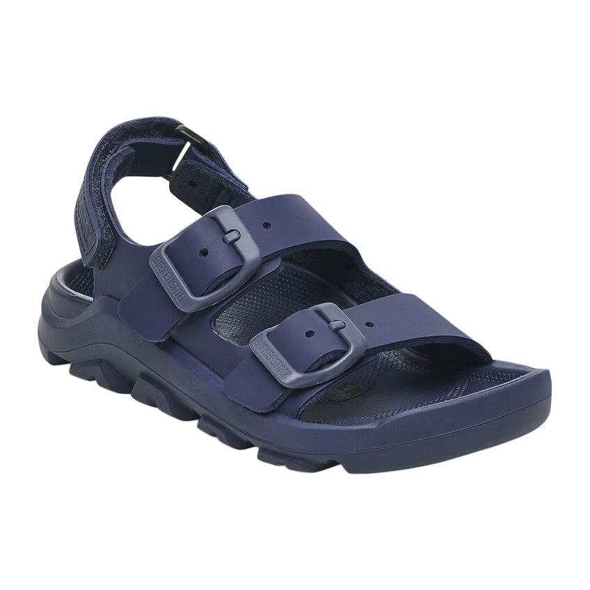 Детские сандалии Mogami с противоскользящей подошвой и износостойким верхом Birkenstock, синий — фото 2
