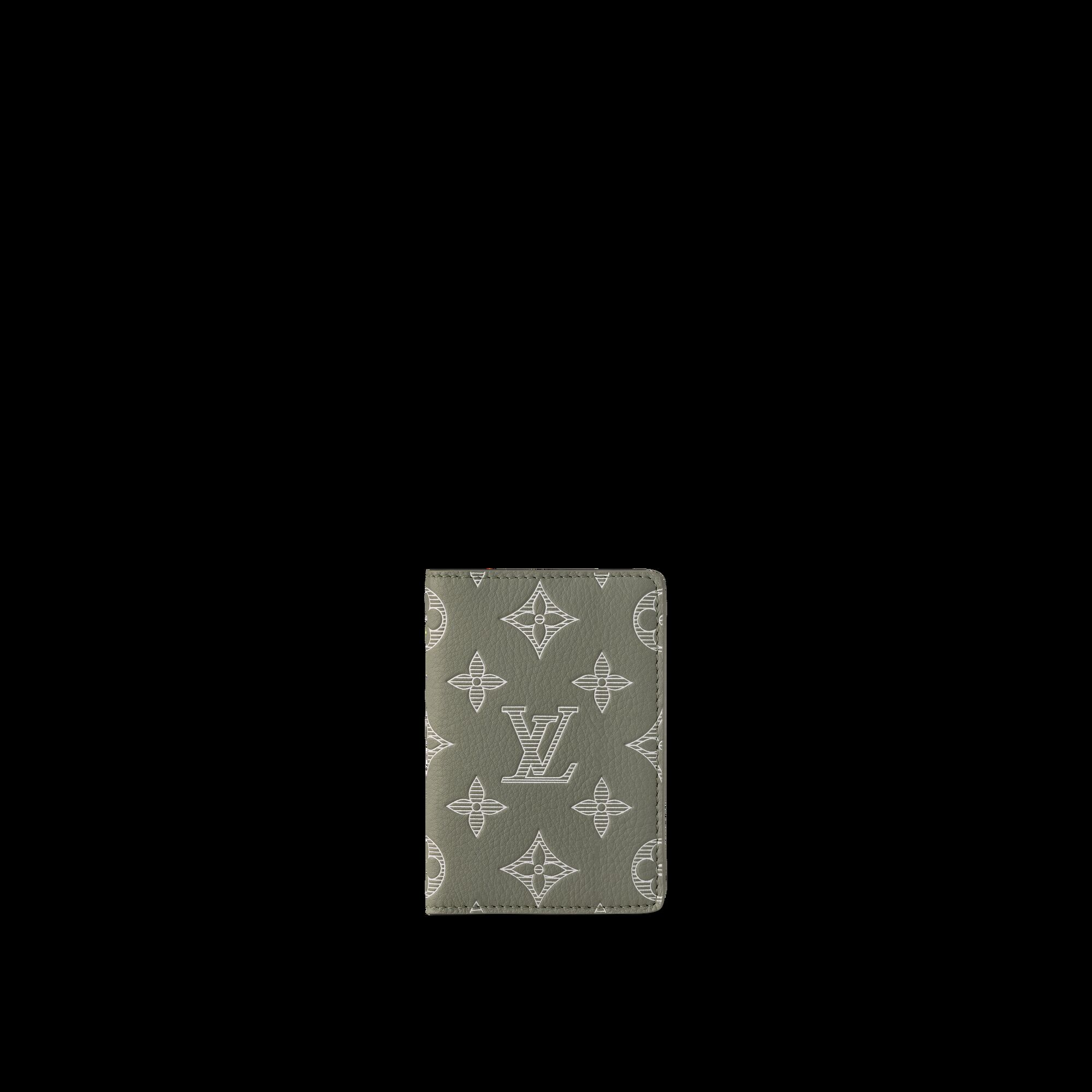 

Карманный органайзер Louis Vuitton, зеленый