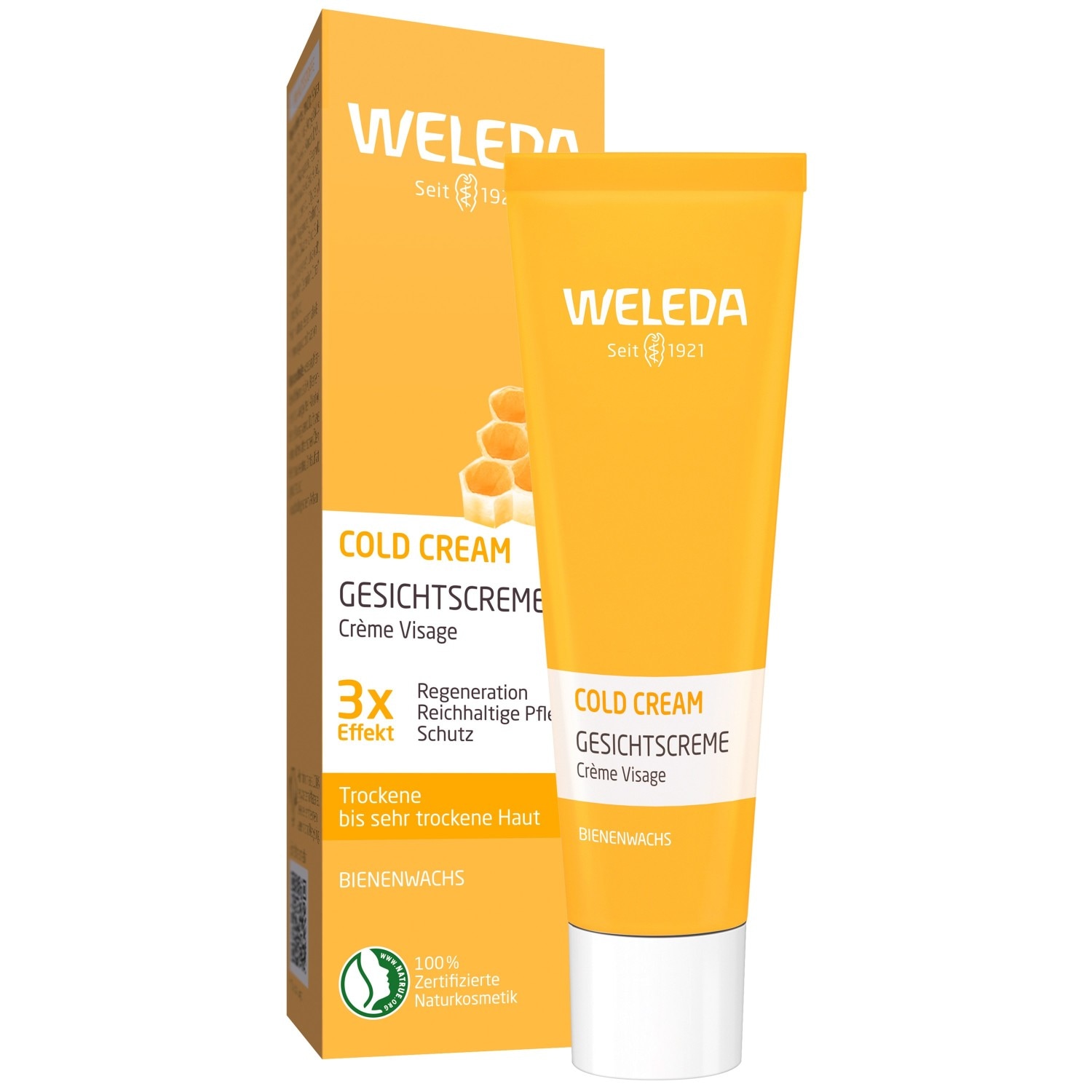 

Крем для лица cold cream Weleda, объем 30 мл