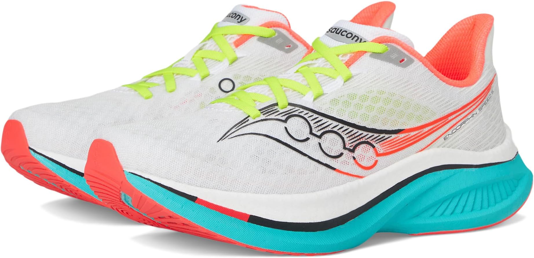 

Кроссовки Saucony Endorphin Speed 5, цвет White/Mutant
