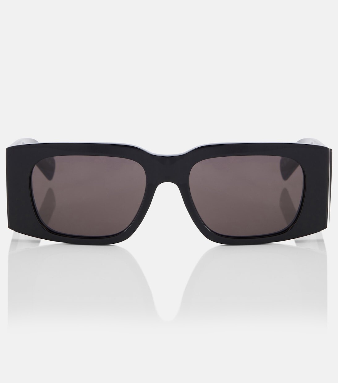 

Солнцезащитные очки sl 654 прямоугольной формы Saint Laurent, черный