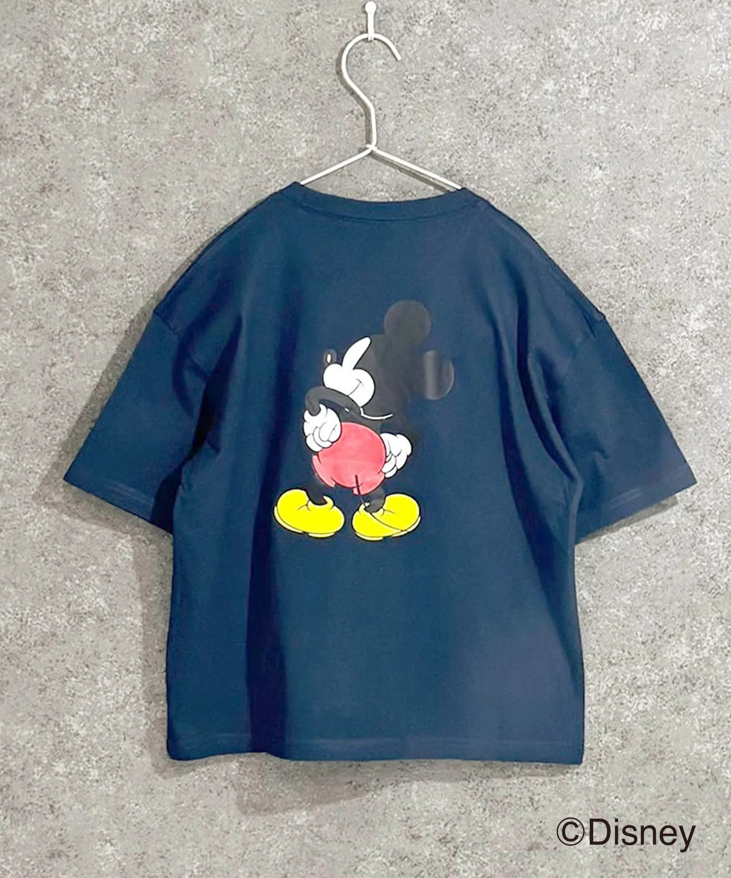 Детская футболка Mickey Mouse с принтом, серая Disney