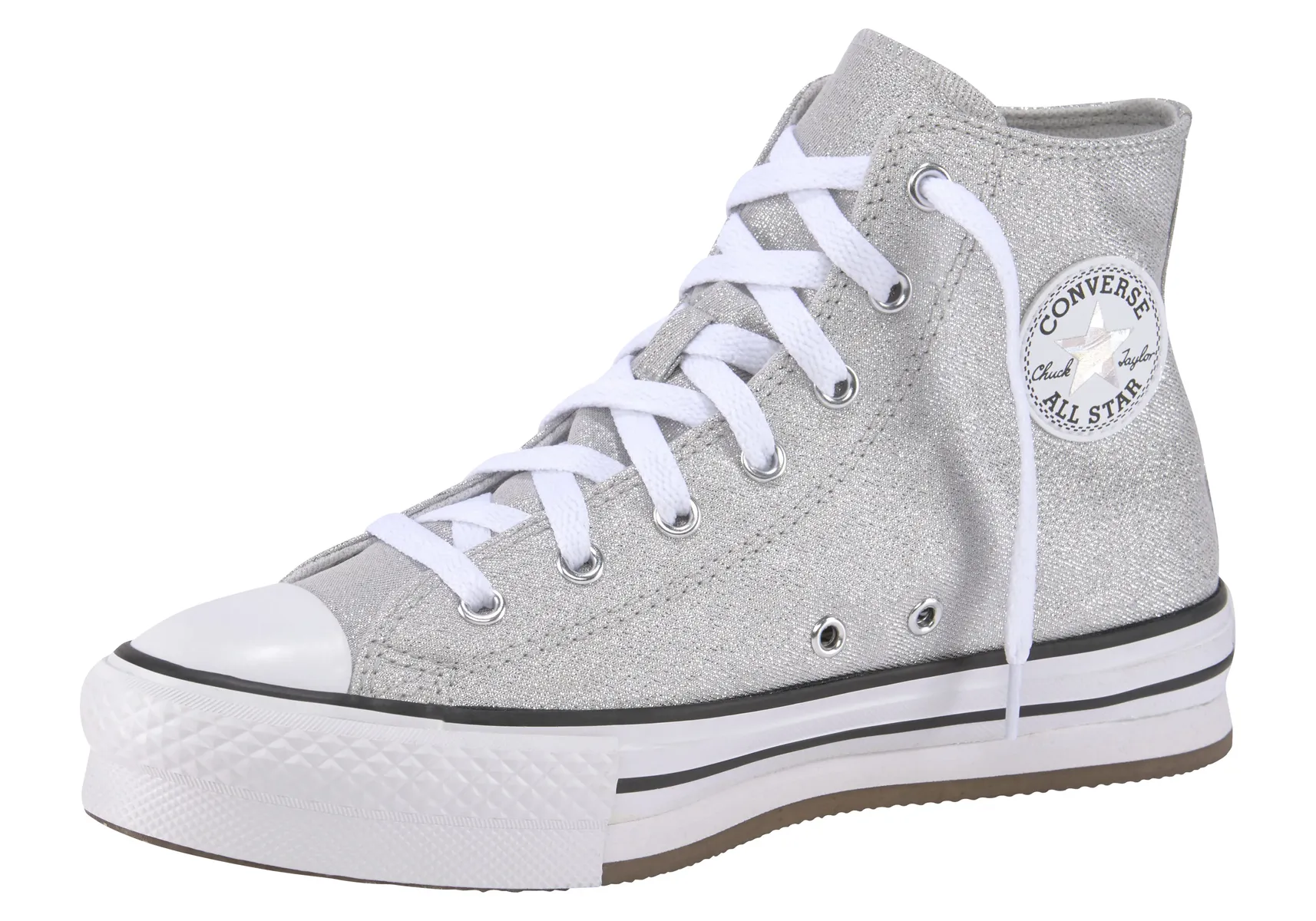 

Кроссовки Converse "CHUCK TAYLOR ALL STAR EVA LIFT PLATFORM", серебристый