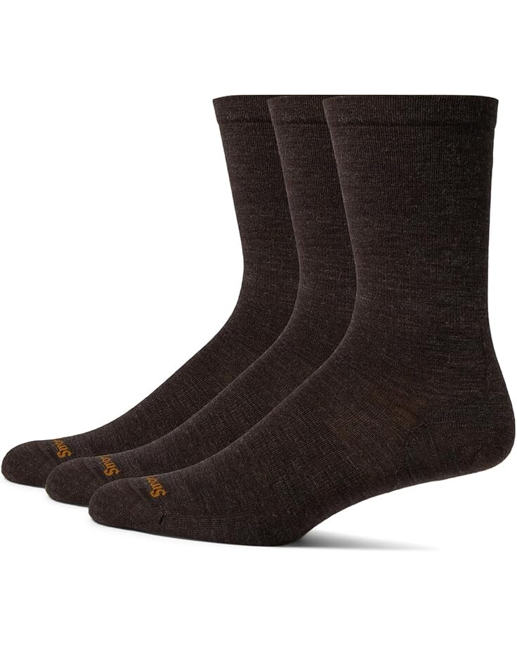 

Носки Unisex Smartwool Everyday Anchor Line Crew Socks 3 Pack, цвет Chestnut