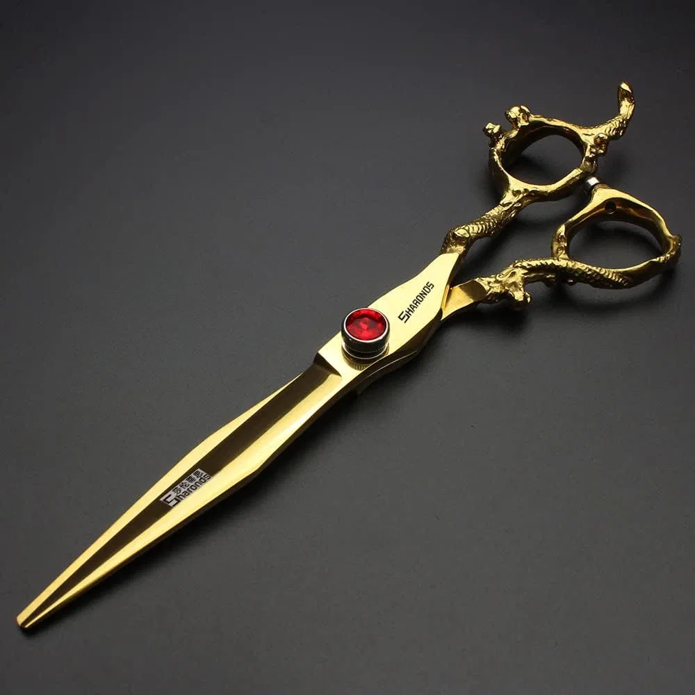 Многофункциональные парикмахерские ножницы 7 дюймов Axemoore, 7 Inch Flat Shears — фото 3