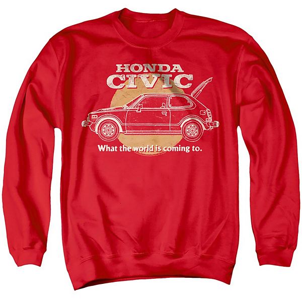 

Свитшот с принтом Honda Civic Licensed Character