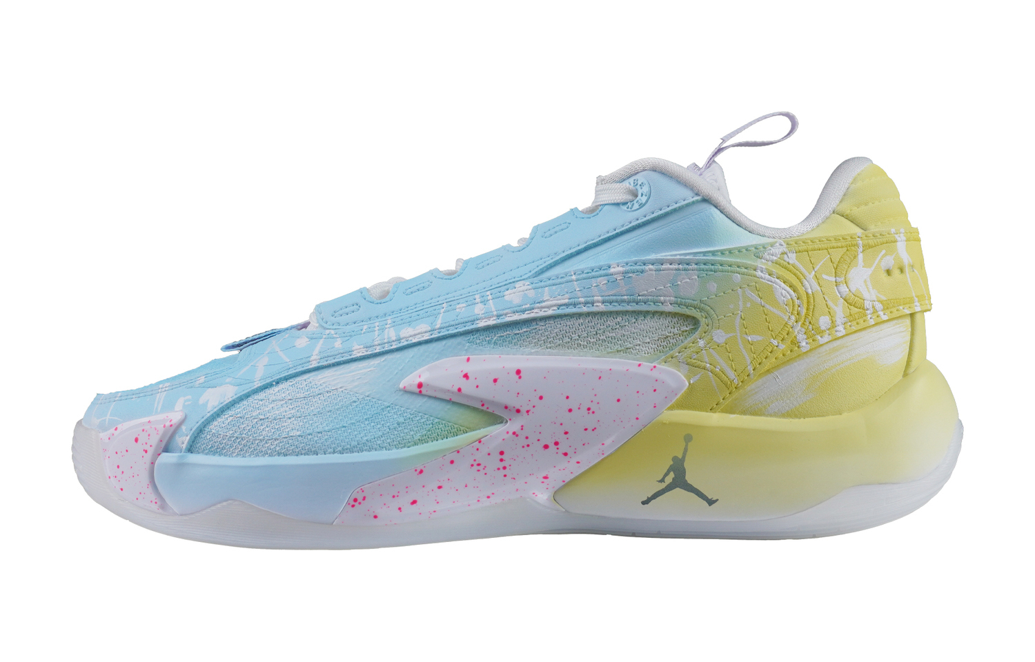 

Jordan Баскетбольные кроссовки Luka 2 Low, мужские, градиентные, желто-синие