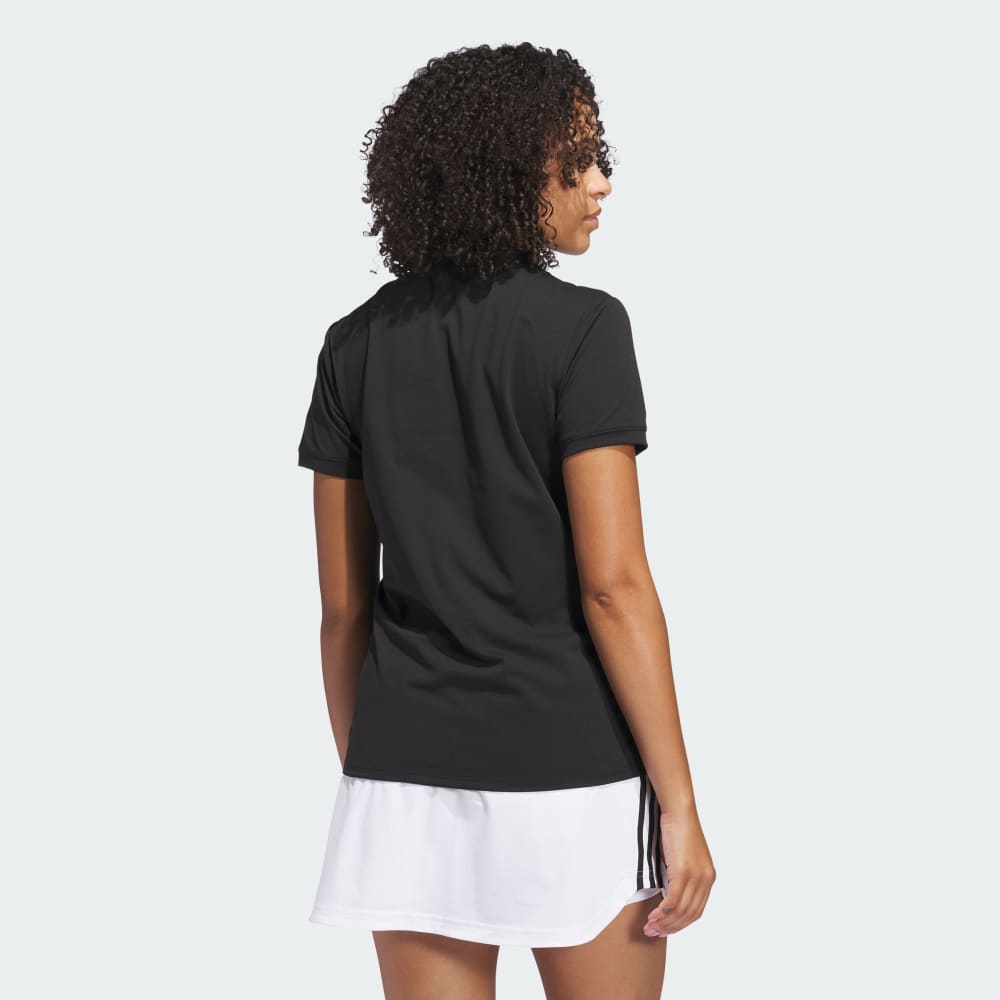 Спортивная футболка Adidas Ultimate365 Tour Twistknit Polo Shirt, черный — фото 2
