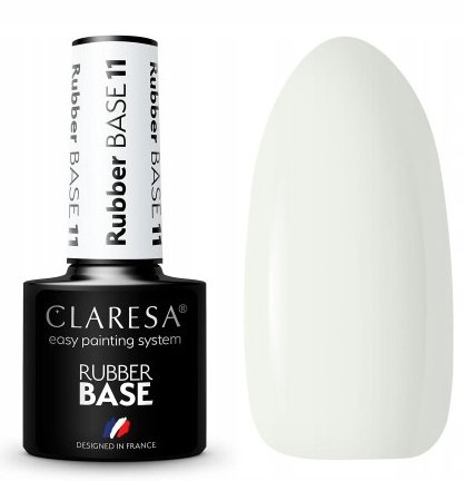 

Claresa Rubber Base Гибридная резиновая основа Бесцветная - 11 Puderek