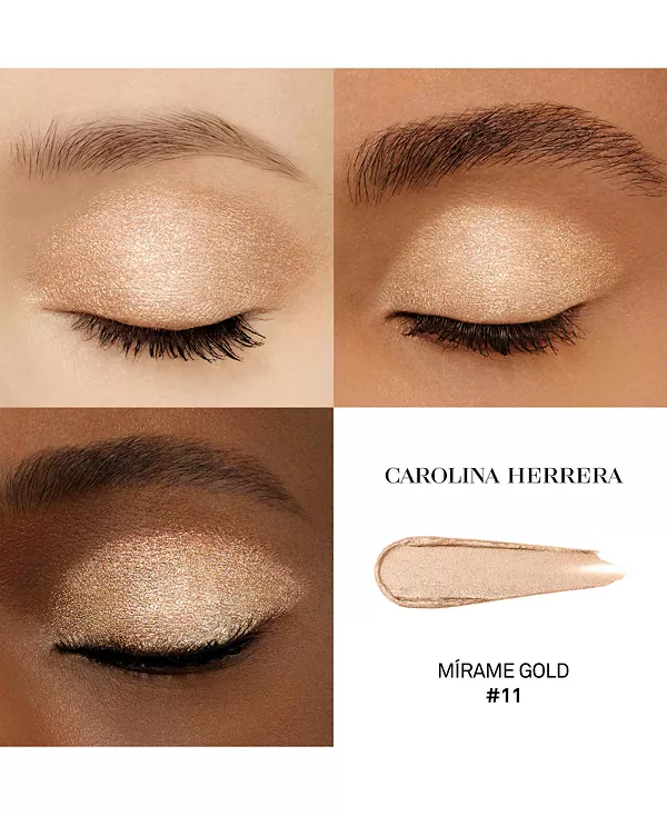 Шикарные тени для век Carolina Herrera, 11- mírame gold (shimmer) — фото 3