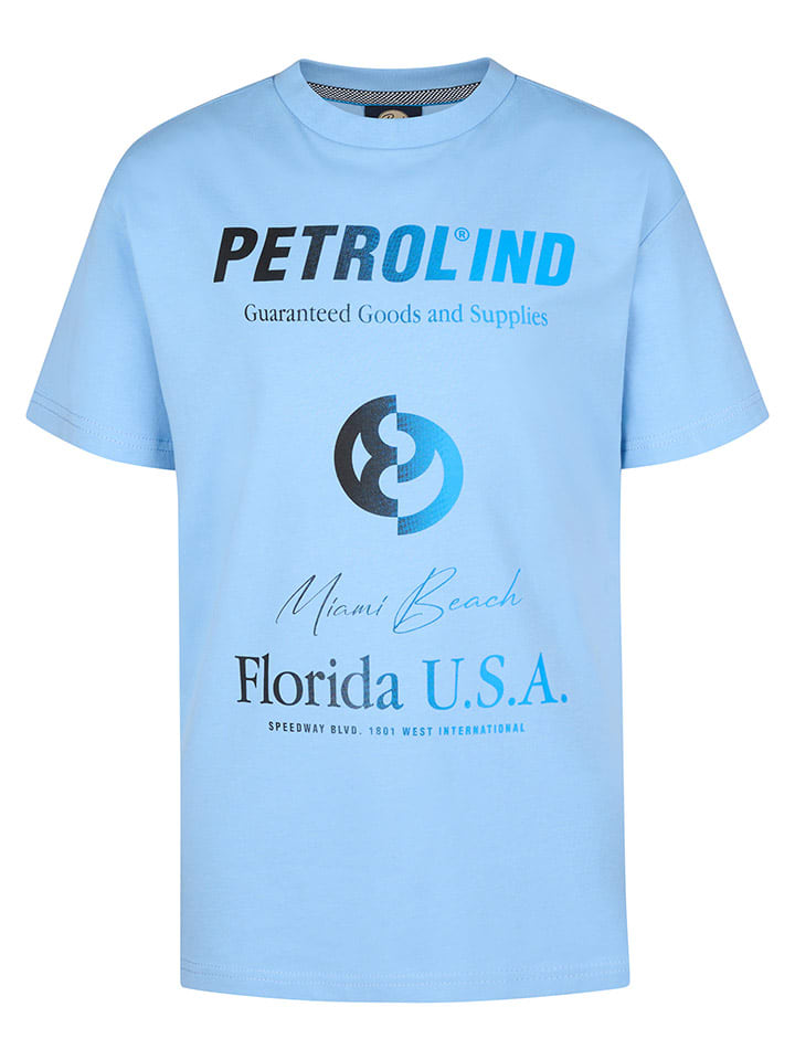 

Футболка Petrol Industries, светло-синий