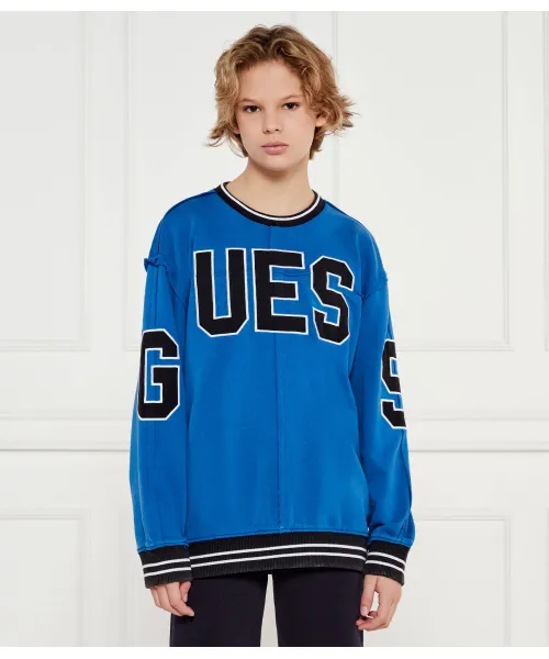 

Толстовка Oversize fit Guess, синий