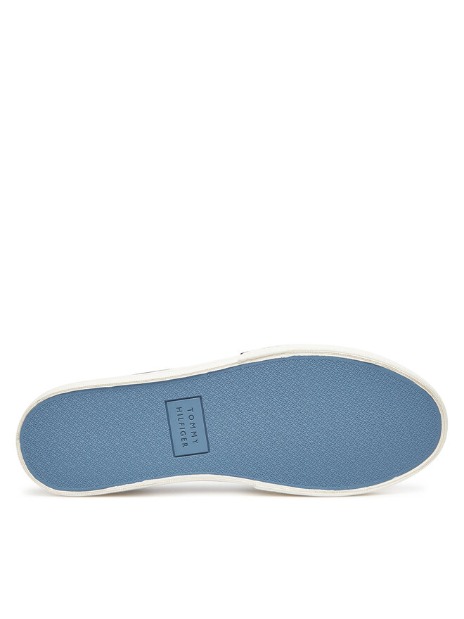 Тканевые кроссовки Hi Vulc Street Canvas FM0FM05515 Tommy Hilfiger, синий — фото 4