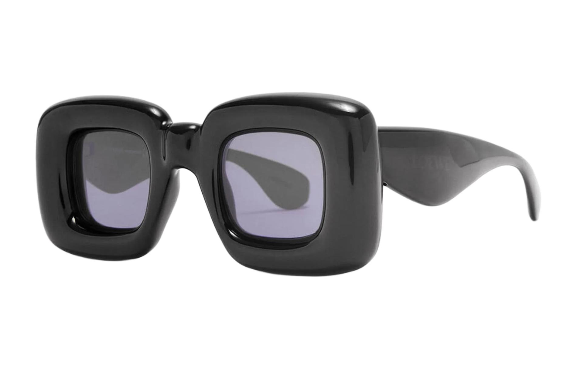 

LOEWE Квадратные солнцезащитные очки с инъекцией, Black