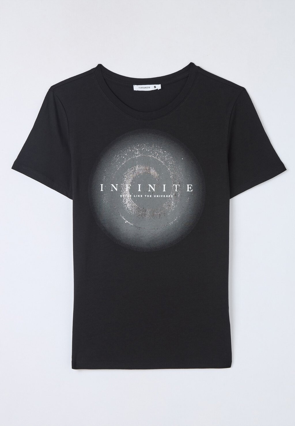 

Футболка с принтом SCRITTA E LAMINATA Terranova, черный