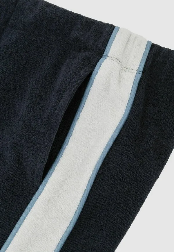 Спортивные штаны цвета «ворон» с цветовыми блоками Reiss, Navy White — фото 4