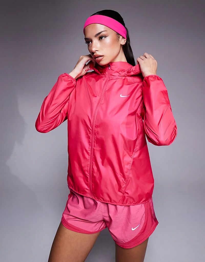 

Куртка Nike Running Tempo Repel розового цвета