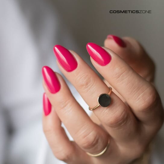 Гипоаллергенный гибридный лак для ногтей розовый пурпурный 7 мл — Simply Magenta A001 Cosmetics Zone — фото 4