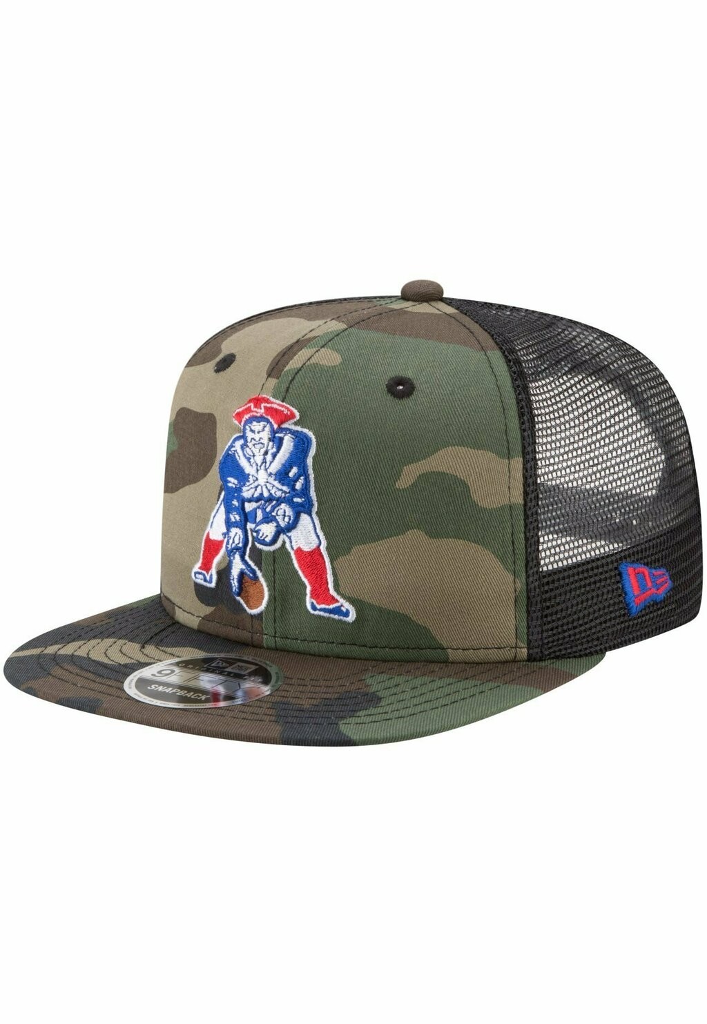 

Бейсболка THROWBACK ENGLAND PATRIOTS New Era, цвет wood camo