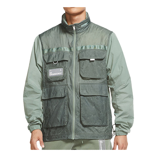 

Куртка Air Jordan 23 Engineered Zipper Cardigan Jacket Green, зеленый, Зеленый;серый, Куртка Air Jordan 23 Engineered Zipper Cardigan Jacket Green, зеленый