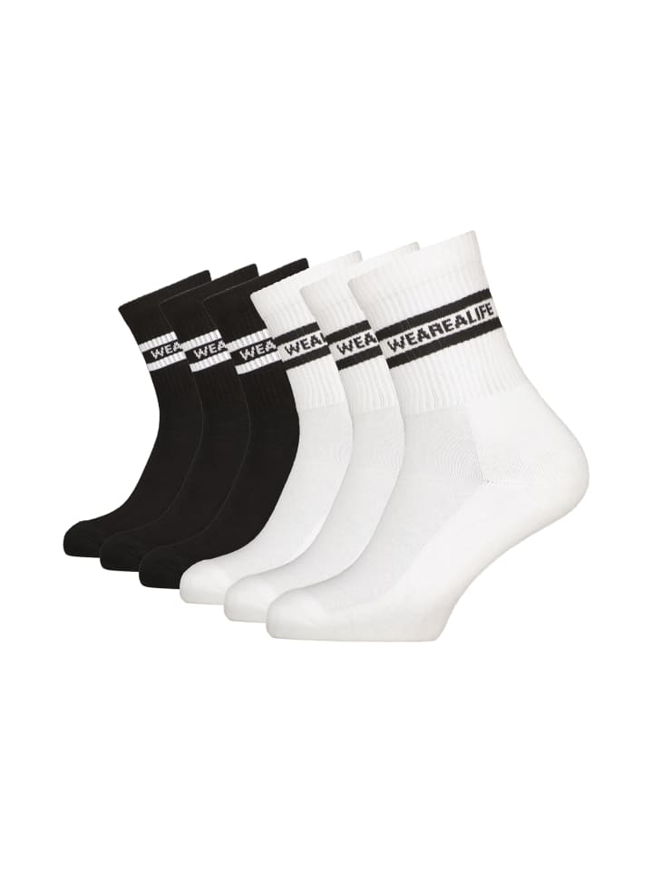 

Носки alife and kickin, цвет mix black/brilliant white