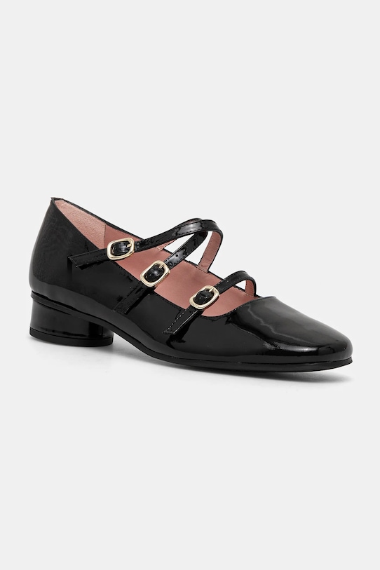 Кожаные балетки Odette Pretty Ballerinas, черный