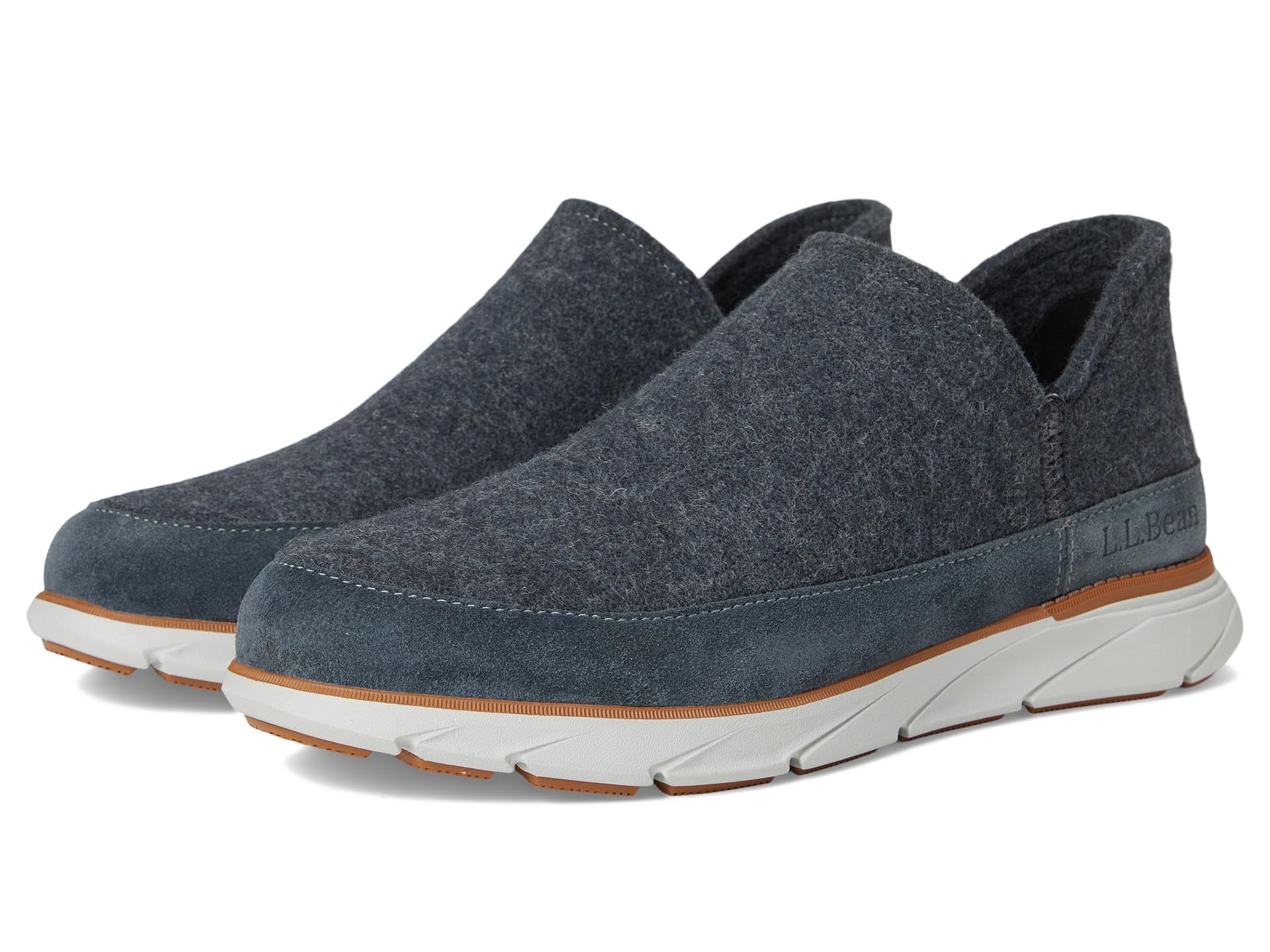 

Лоферы L.L.Bean Downeast Slip On Wool, цвет Iron
