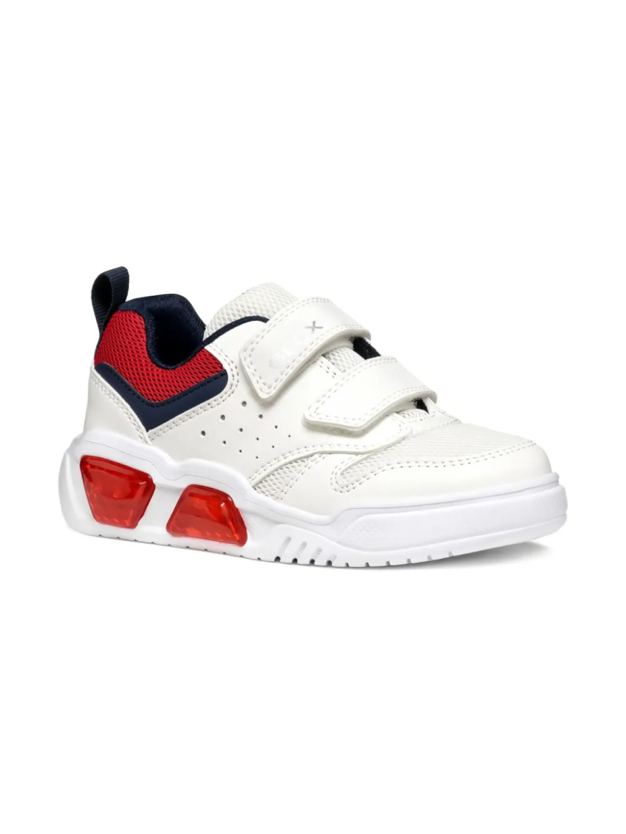 

Кроссовки Иллюминус Geox Kids, белый
