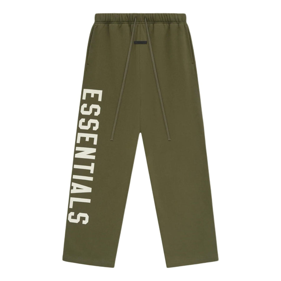 

Спортивные брюки Fear of God Essentials Fall24 BACK TO SCHOOL Fleece Relaxed Sweatpant 'Olive', оливкого-зеленый