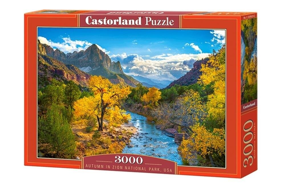 

Castorland, пазл, Национальный парк Осень в Зайоне, США, 3000 шт.