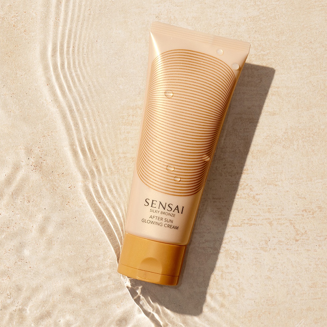 Средство после загара silky bronze after sun glowing cream Sensai, объем 150 мл — фото 3