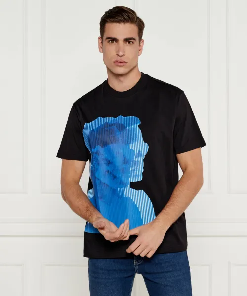 

Футболка Regular fit Karl Lagerfeld Jeans, черный