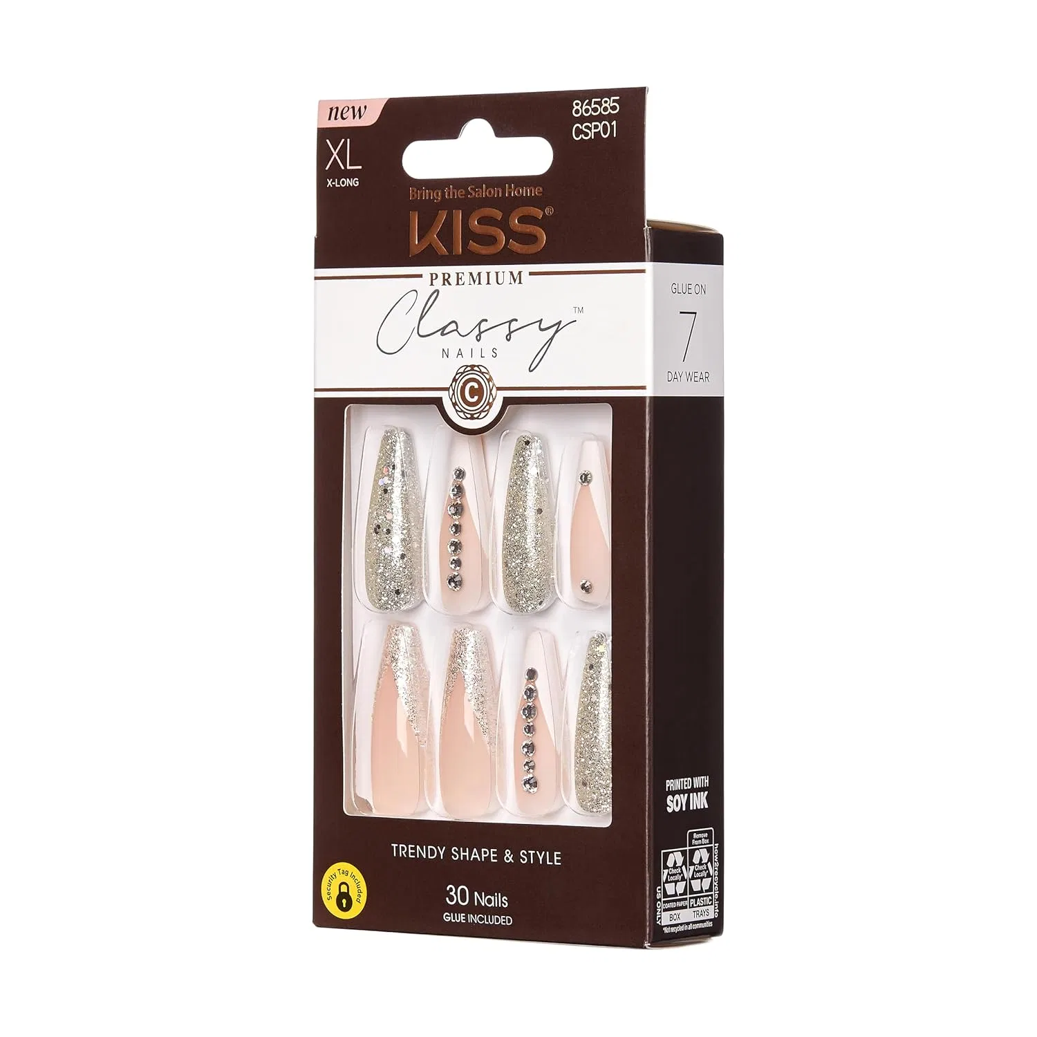 Накладные ногти KISS Classy Premium «Sophisticated» Kiss — фото 2