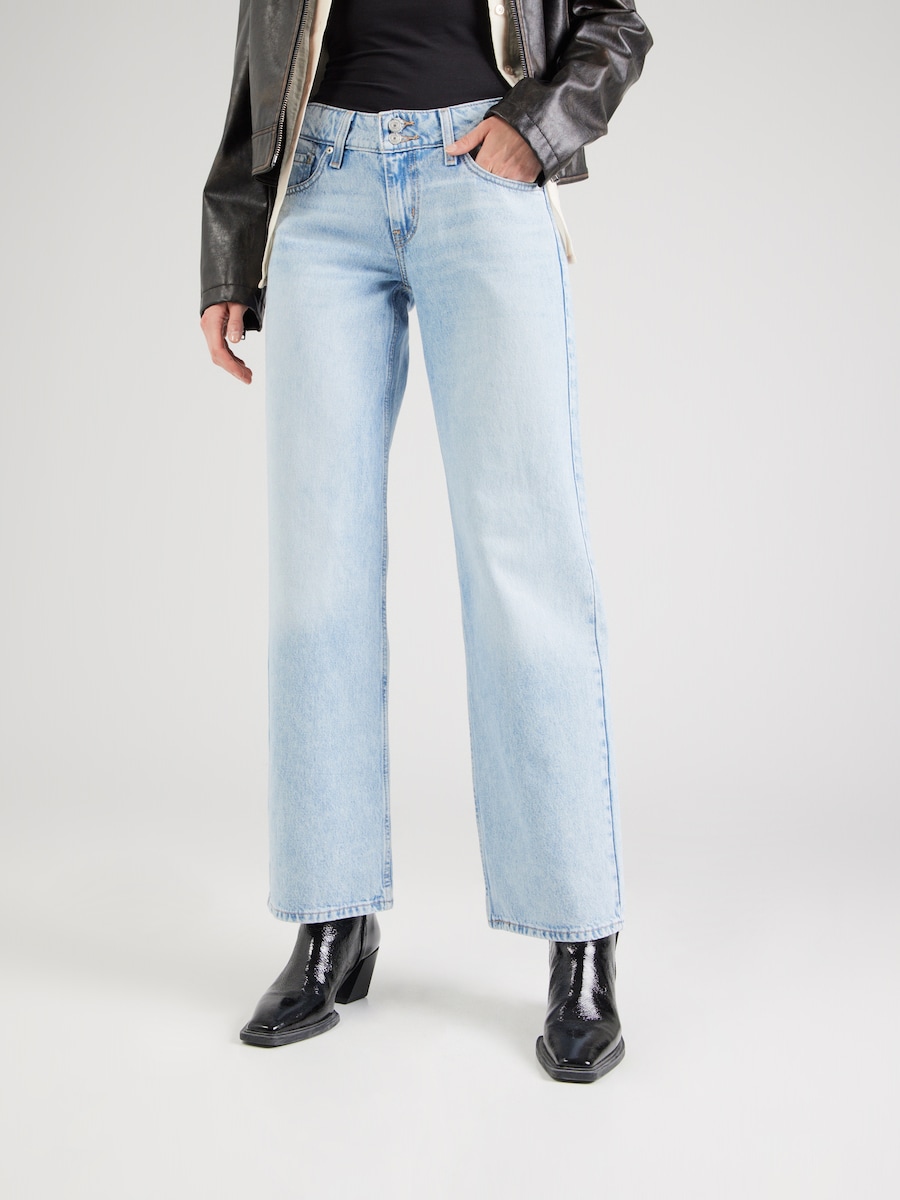 Джинсы с широкими штанинами LEVI'S  Superlow Loose, светло-голубой — фото 3