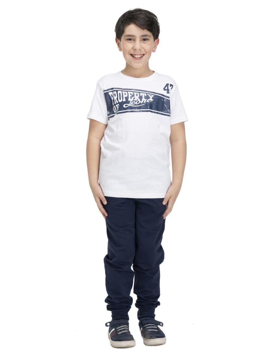 LEONE 1947 APPAREL Футболка с коротким рукавом для мальчиков. Добро пожаловать! — фото 2