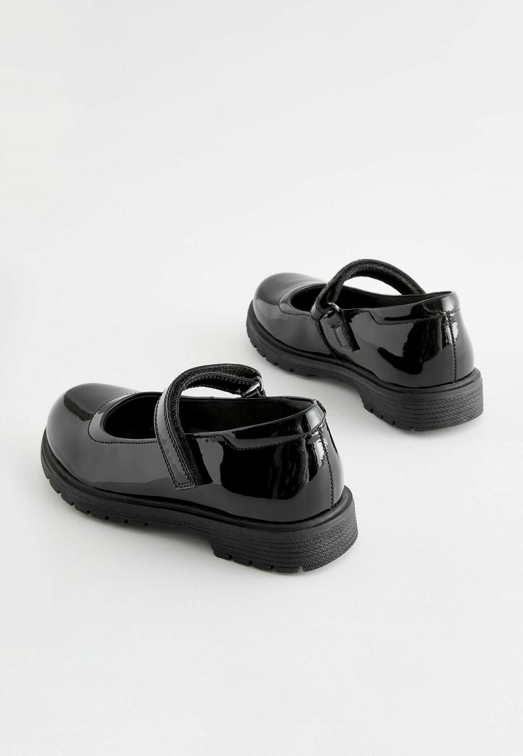 Балетки SCHOOL CHUNKY MARY JANE SHOESFIT (F) Next, цвет black patent — фото 4
