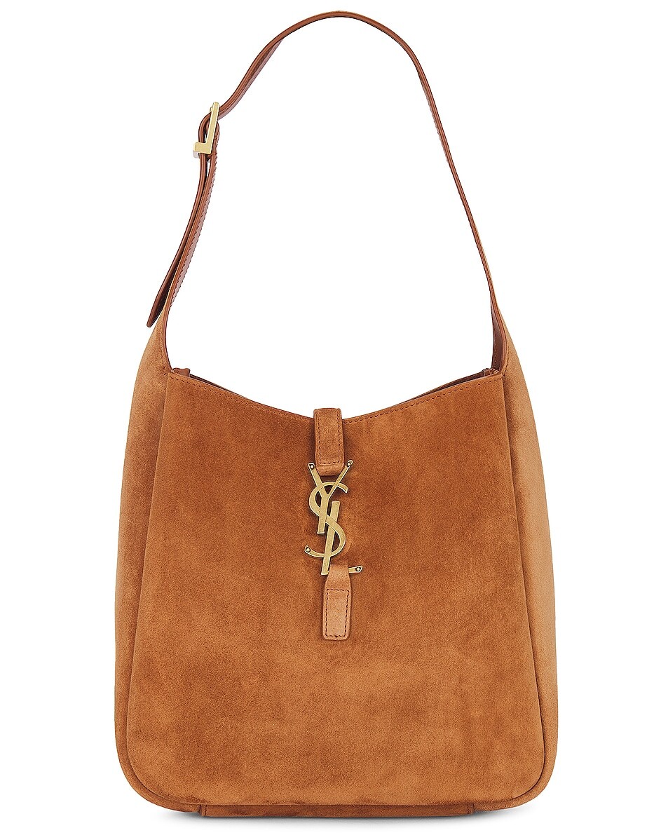 

Сумка Saint Laurent Small Le 5 A 7 Hobo, цвет Brown Caramel