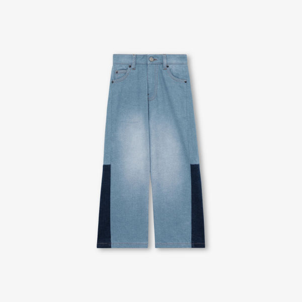 

Брюки джинсовые в стиле пэчворк Briar для детей 9-14 лет Reiss, синий