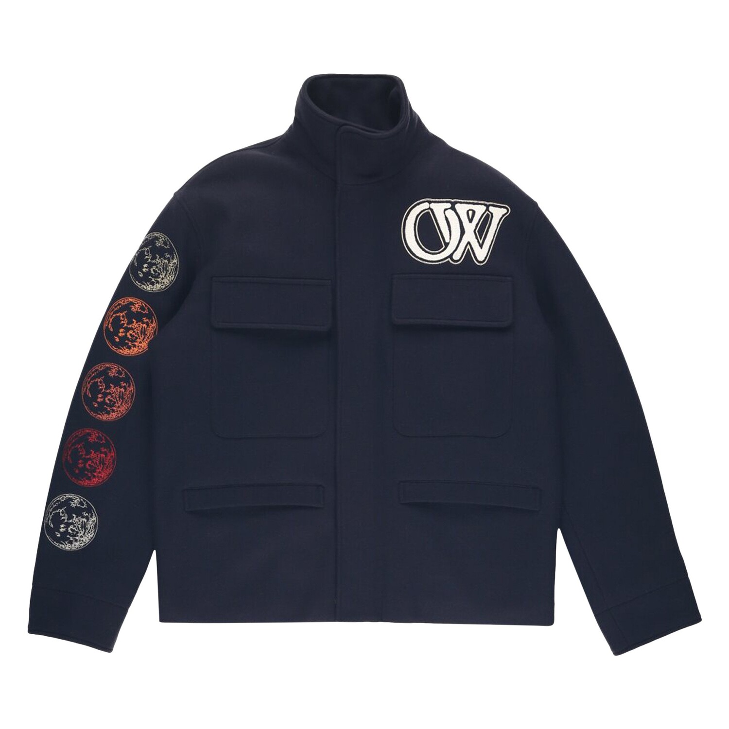 

Университетская куртка Off-White Moon Phase, Сьерра-Леоне