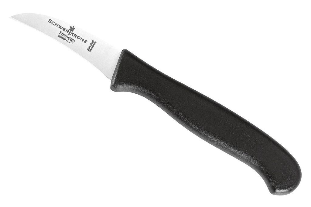 

Нож для овощей SWORD CROWN с пластиковой ручкой изогнутый 5,5см Schwertkrone