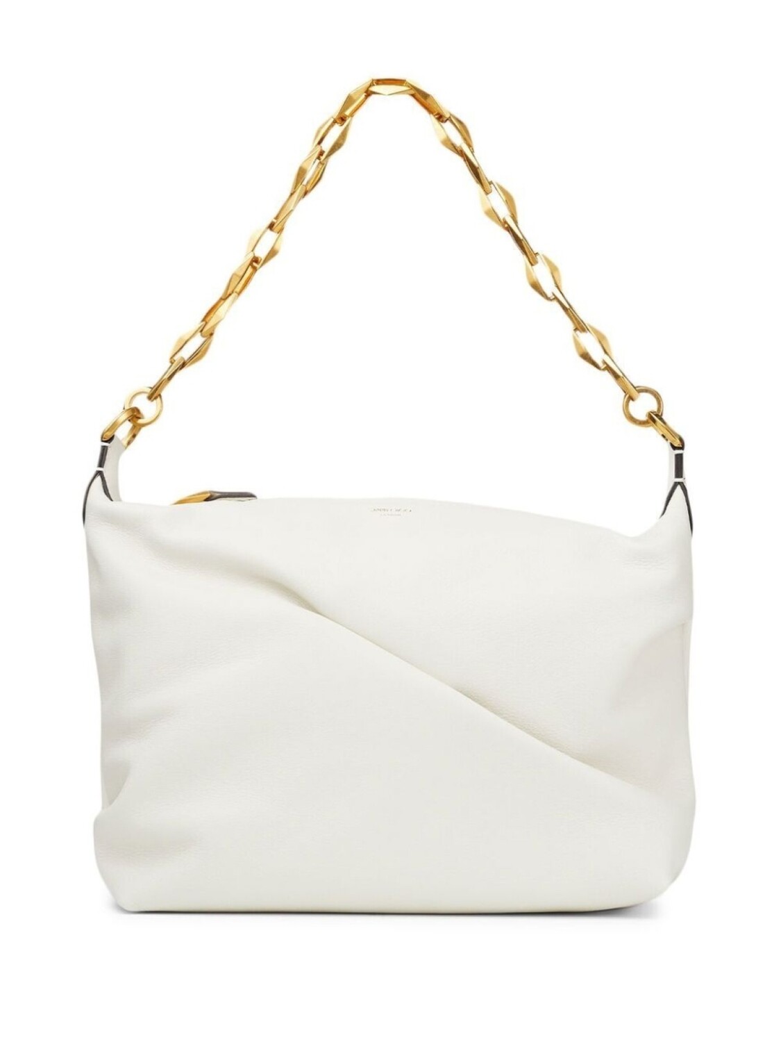 

Сумка на плечо Jimmy Choo Diamond Soft Hobo, белый