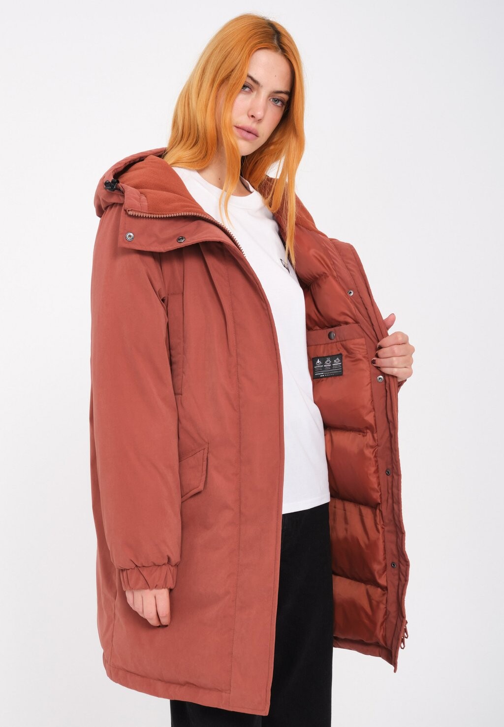 

Парка PUFF UP Volcom, коричневый